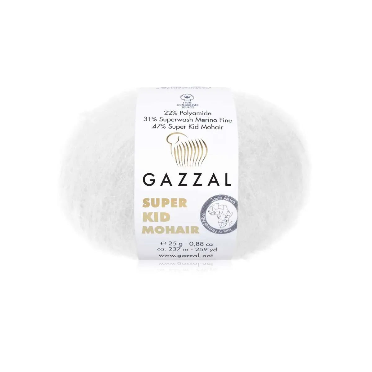 Gazzal Super Kid Mohair Mohairwolle Gazzal
