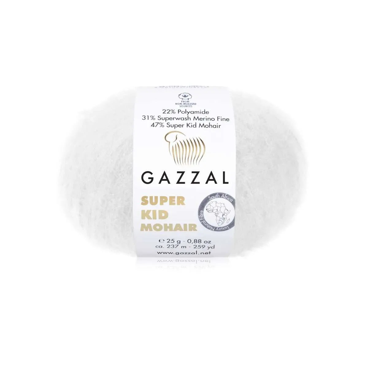 Gazzal Super Kid Mohair Mohairwolle Gazzal