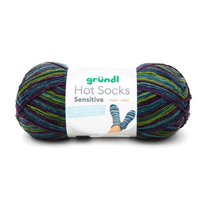 Gründl Sockenwolle mit Baumwolle, Hot Socks Sensitive Gründl