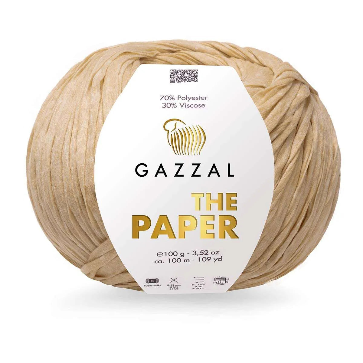 Gazzal The Paper Textilgarn Gazzal