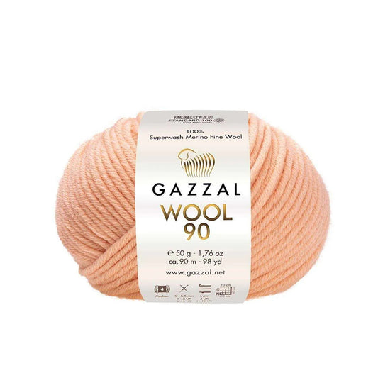 Gazzal Wool 90 Merinowolle Gazzal