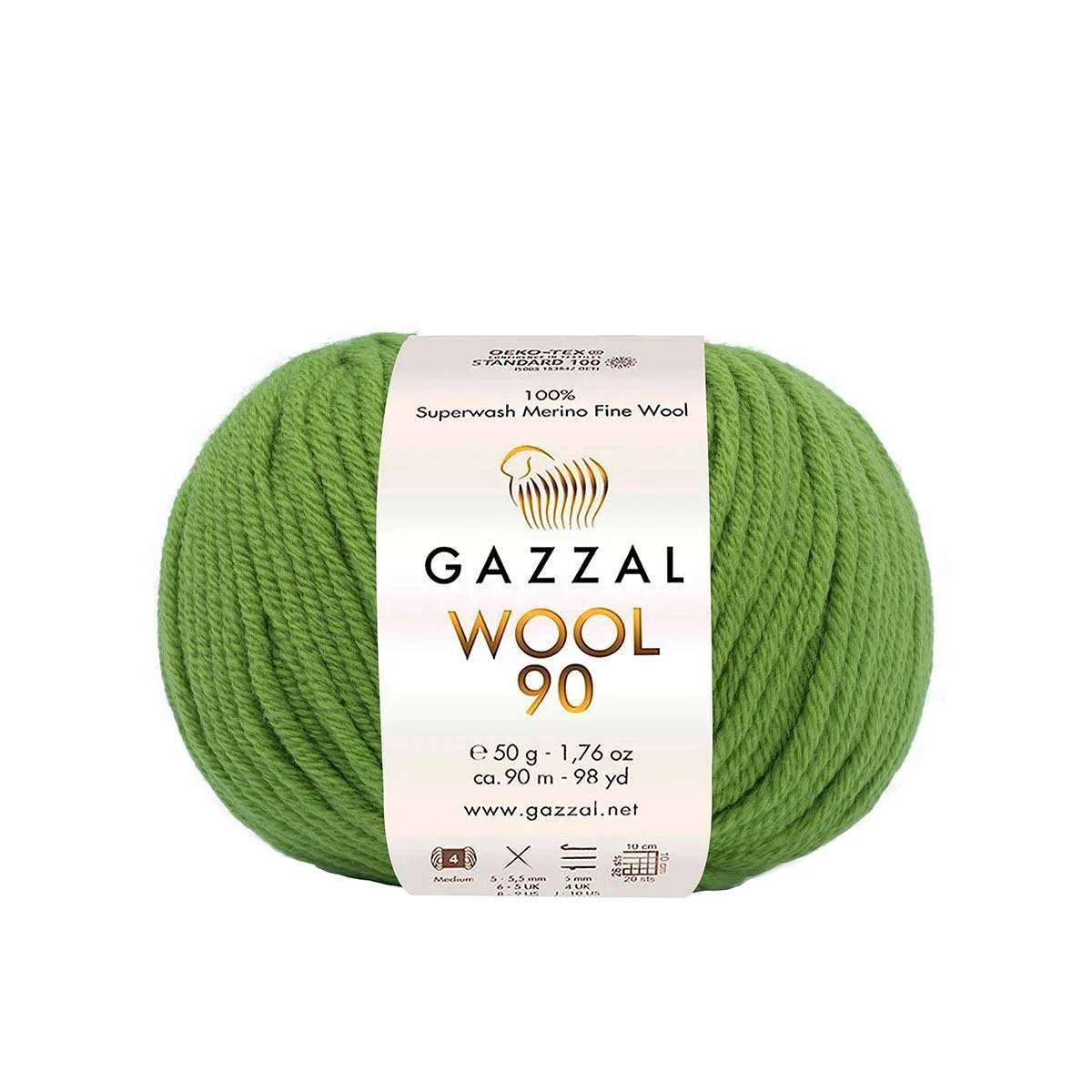 Gazzal Wool 90 Merinowolle Gazzal