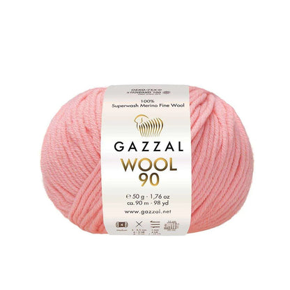 Gazzal Wool 90 Merinowolle Gazzal