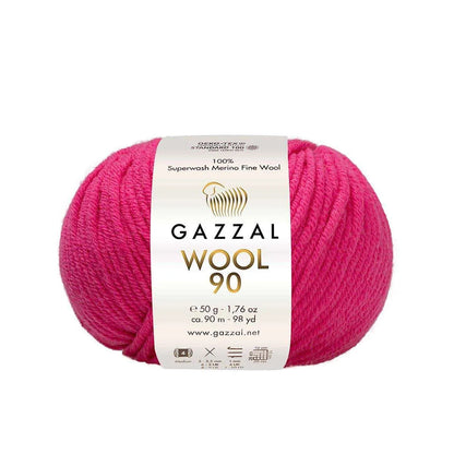 Gazzal Wool 90 Merinowolle Gazzal