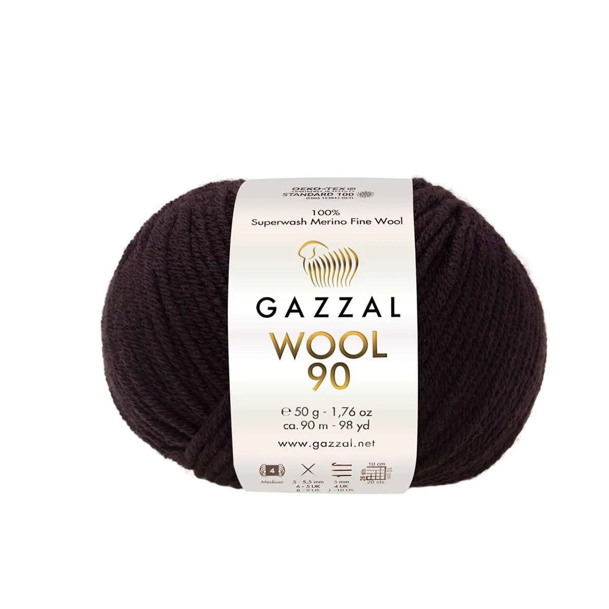 Gazzal Wool 90 Merinowolle Gazzal