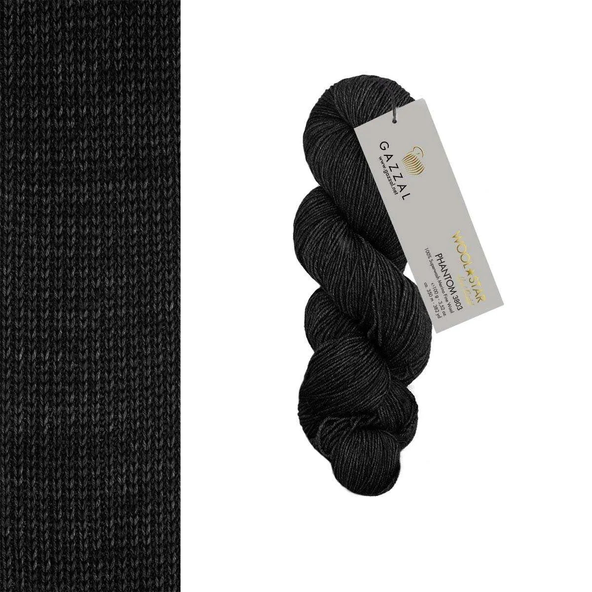 Gazzal Wool Star Handgefärbte Merinowolle Gazzal