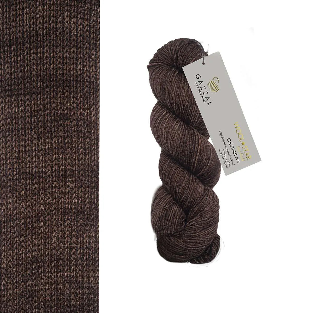 Gazzal Wool Star Handgefärbte Merinowolle Gazzal