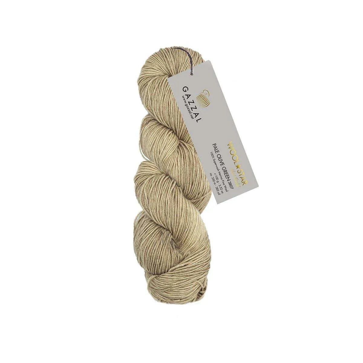 Gazzal Wool Star Handgefärbte Merinowolle Gazzal