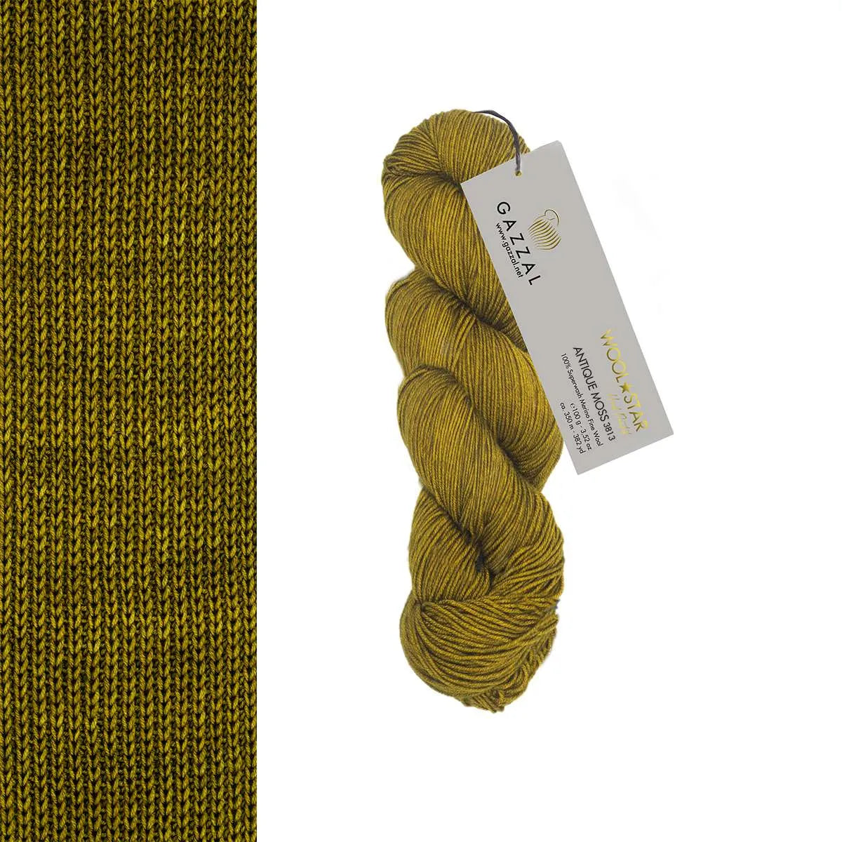 Gazzal Wool Star Handgefärbte Merinowolle Gazzal