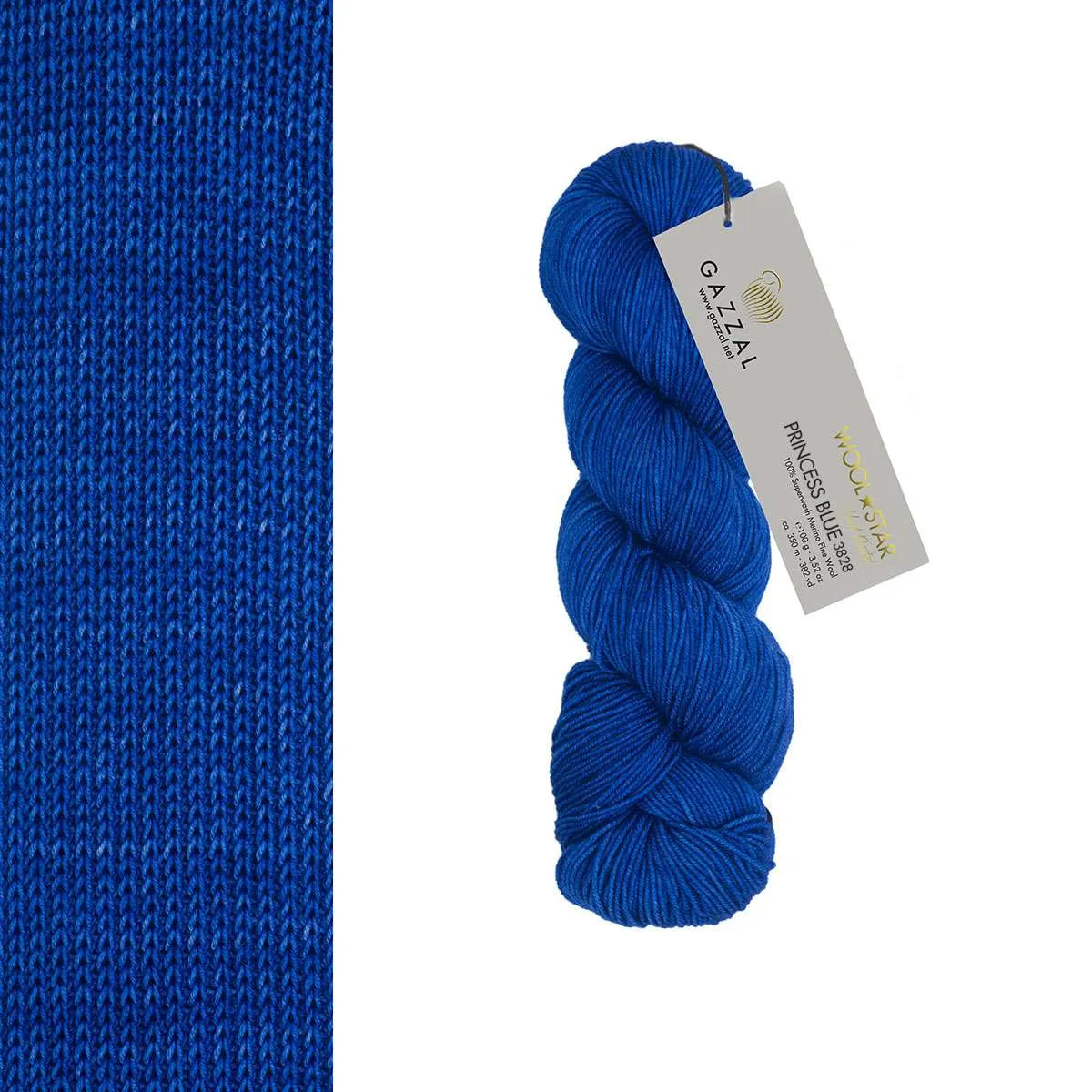 Gazzal Wool Star Handgefärbte Merinowolle Gazzal