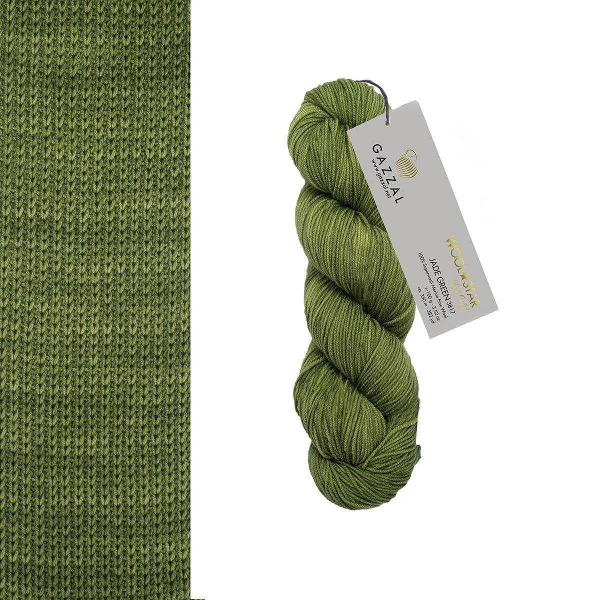 Gazzal Wool Star Handgefärbte Merinowolle Gazzal