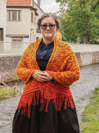 Darova shawl filet crochet pattern-2