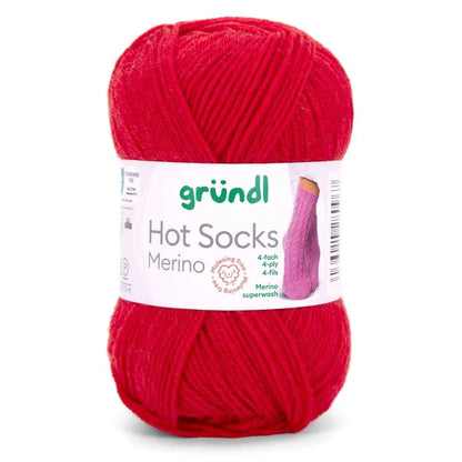 Gründl Sockenwolle Hot Socks Merino Gründl