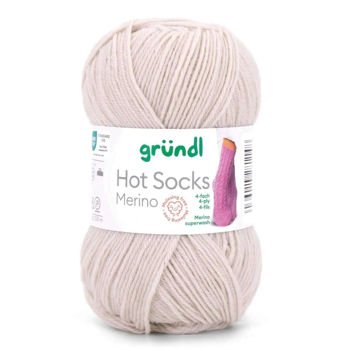 Gründl Sockenwolle Hot Socks Merino Gründl