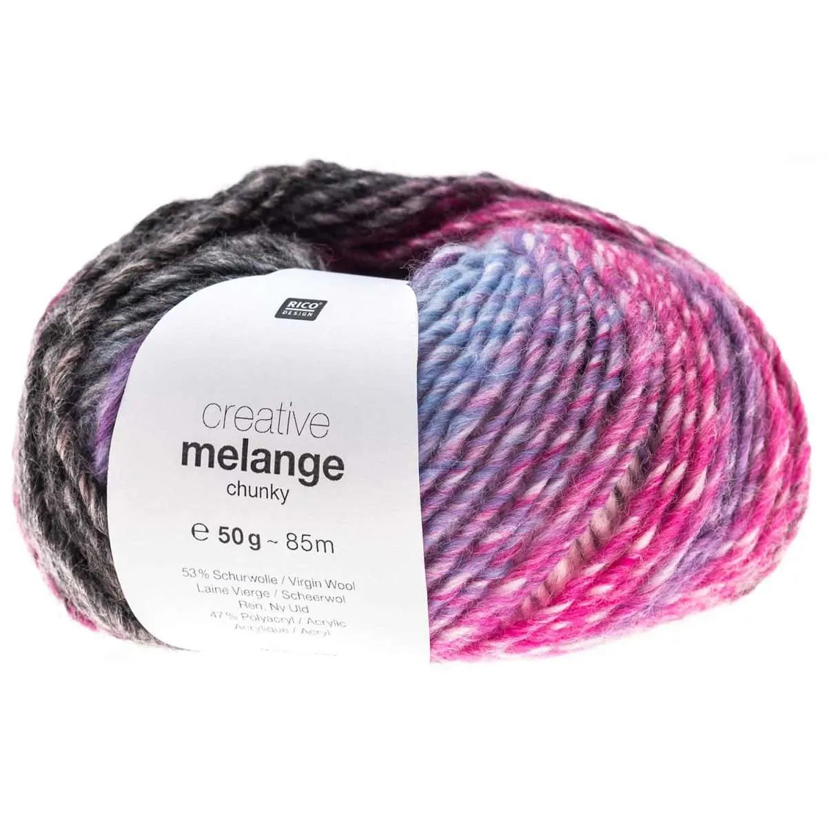 Creative Melange chunky Schurwolle Rico Design