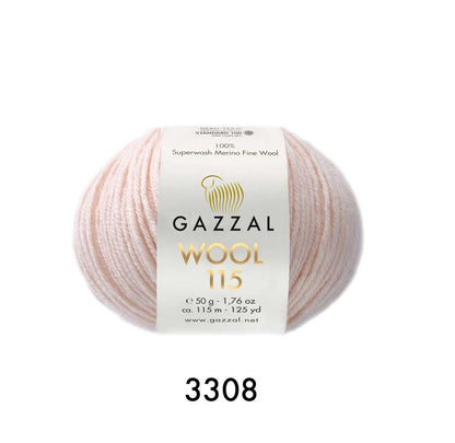 Gazzal Merinowolle, Wool 115 Gazzal