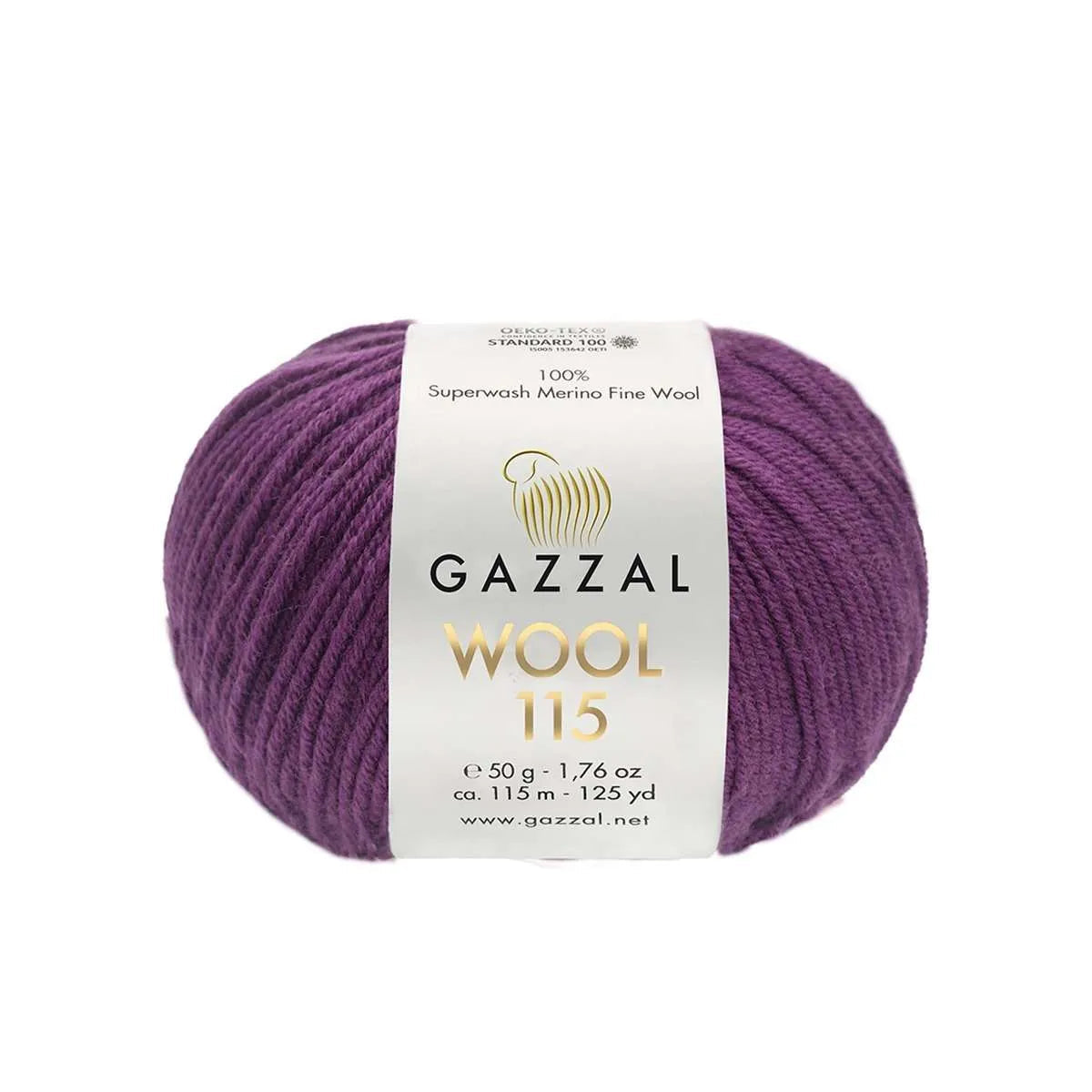 Gazzal Merinowolle, Wool 115 Gazzal