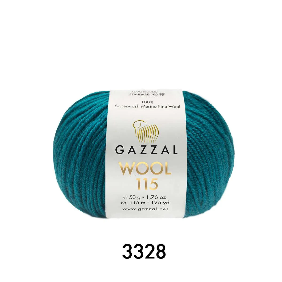 Gazzal Merinowolle, Wool 115 Gazzal