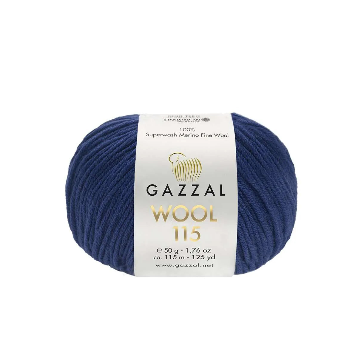 Gazzal Merinowolle, Wool 115 Gazzal