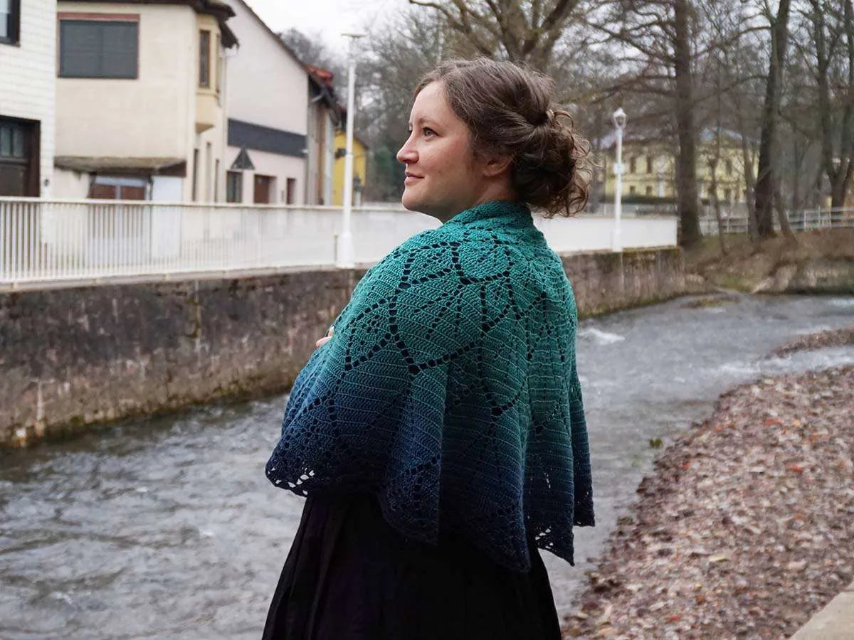 Sempervivum shawl 2