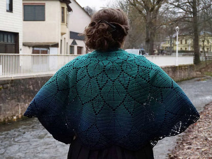 Sempervivum shawl 3