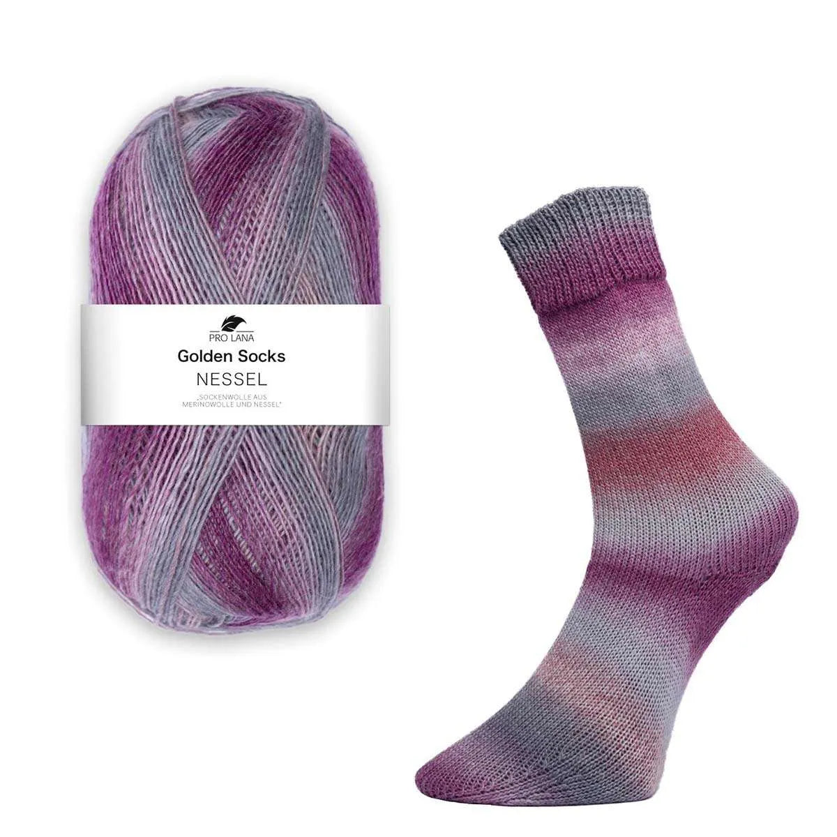 Pro Lana Sockenwolle Golden Socks Nessel Pro Lana