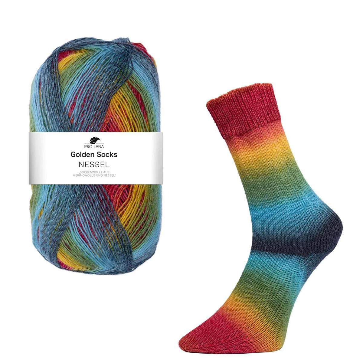 Pro Lana Sockenwolle Golden Socks Nessel Pro Lana