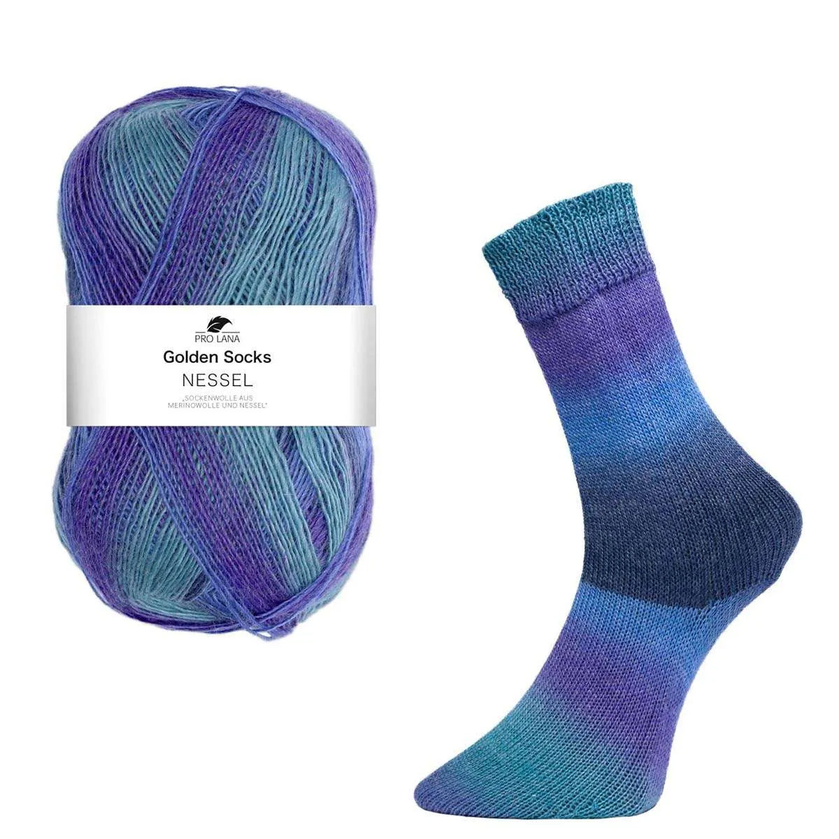 Pro Lana Sockenwolle Golden Socks Nessel Pro Lana