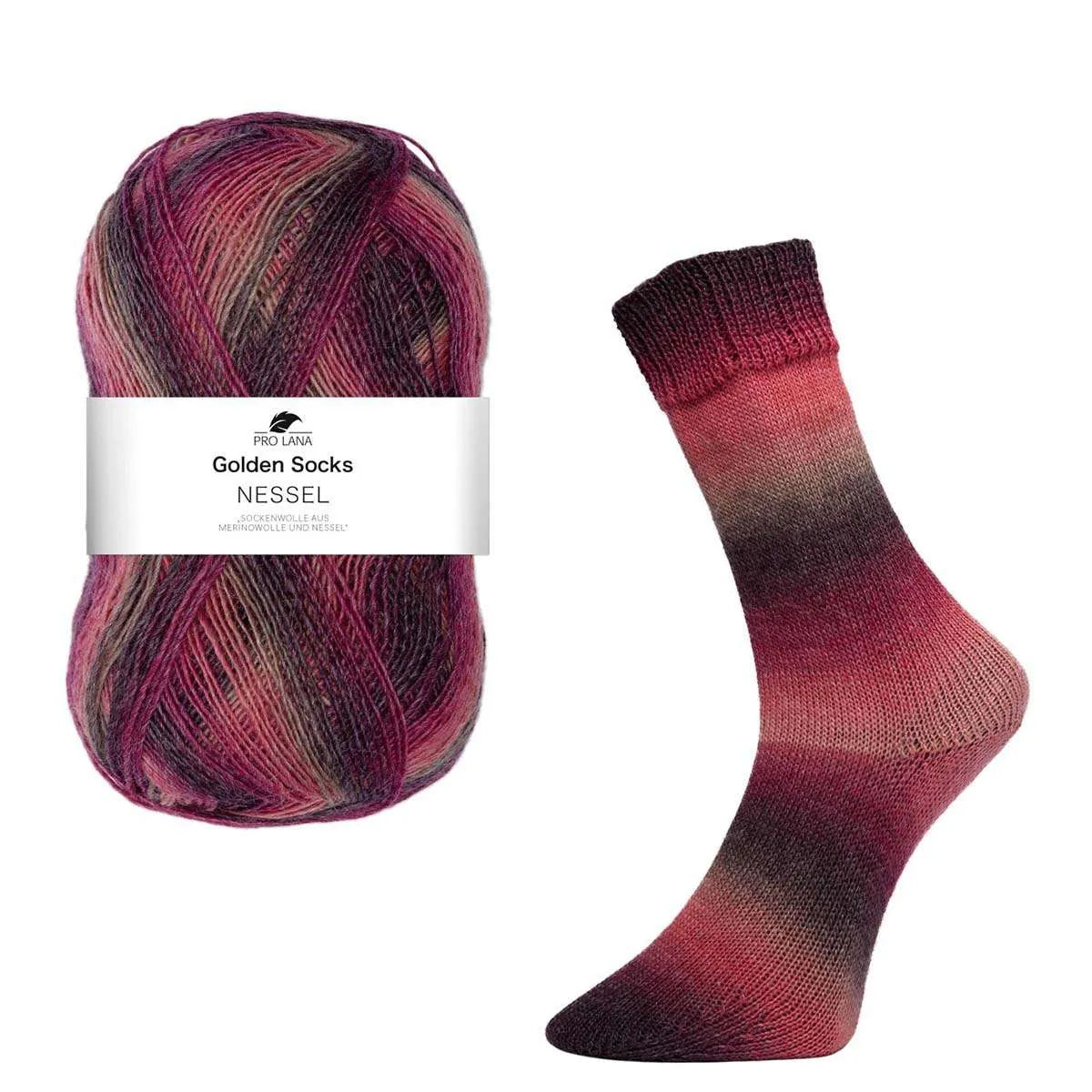 Pro Lana Sockenwolle Golden Socks Nessel Pro Lana