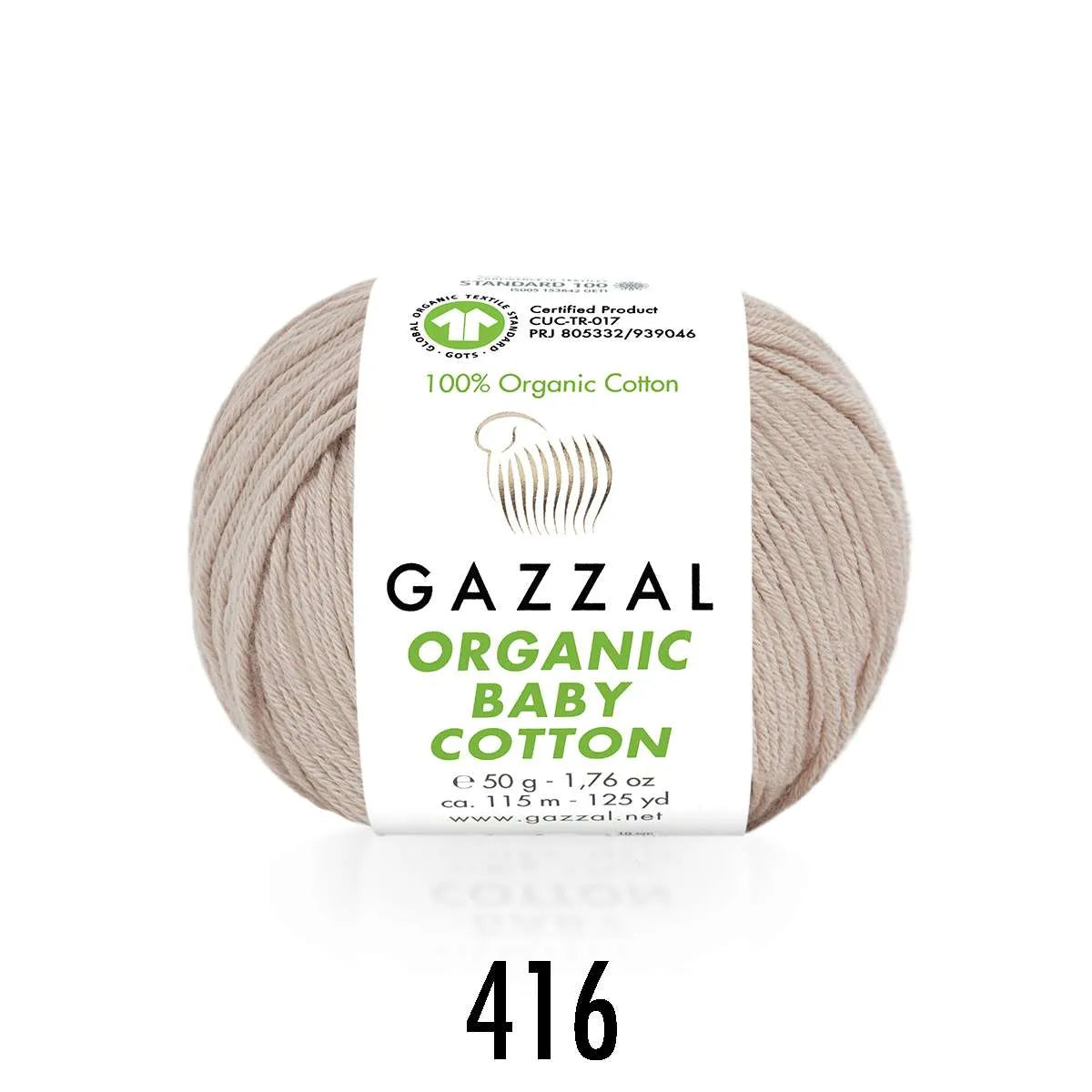 Gazzal Organic Baby Cotton Baumwolle Gazzal