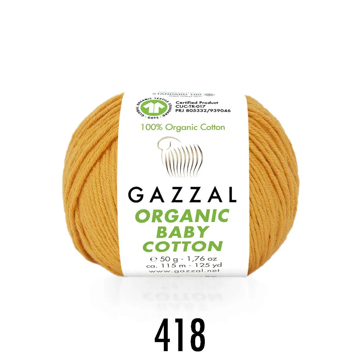 Gazzal Organic Baby Cotton Baumwolle Gazzal