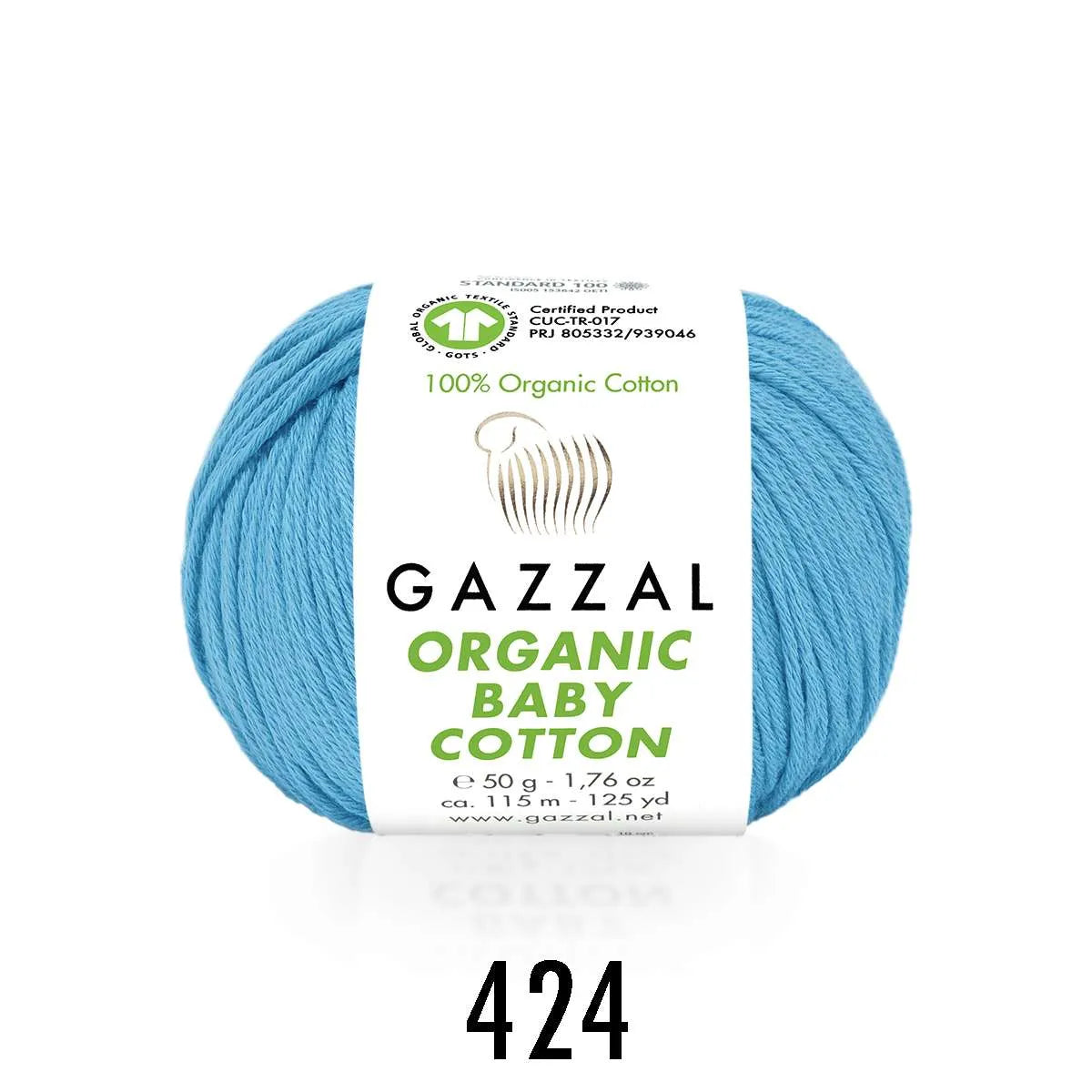 Gazzal Organic Baby Cotton Baumwolle Gazzal