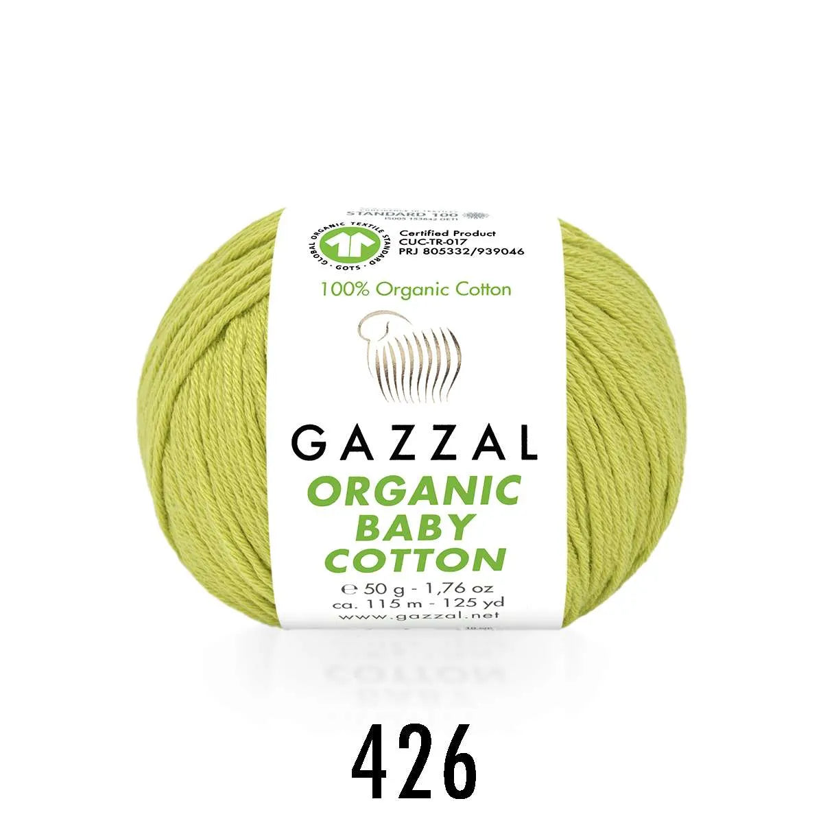 Gazzal Organic Baby Cotton Baumwolle Gazzal