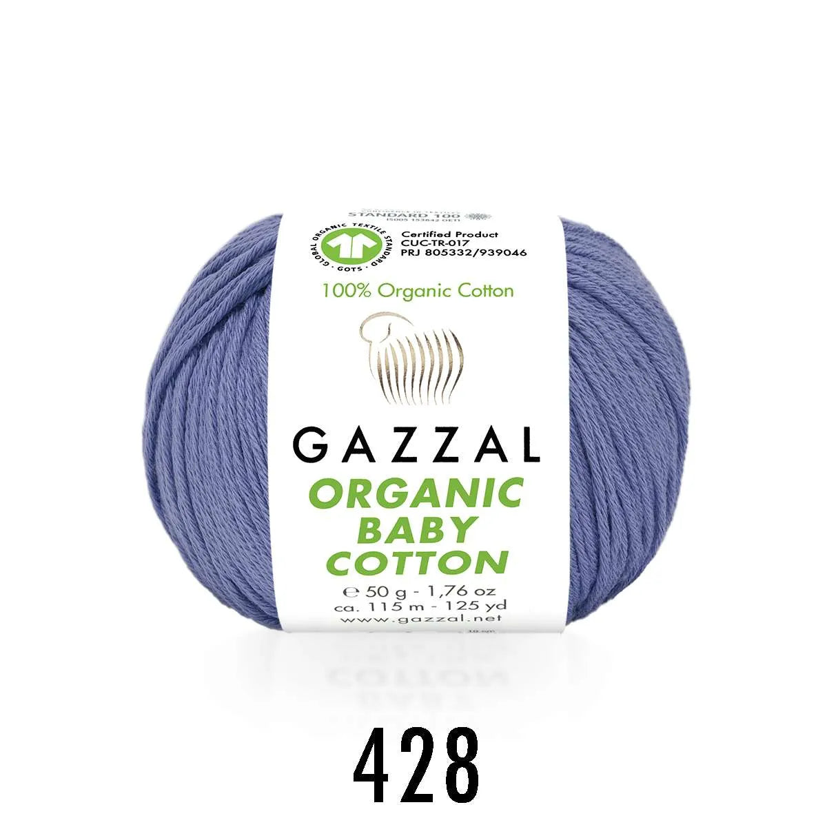 Gazzal Organic Baby Cotton Baumwolle Gazzal
