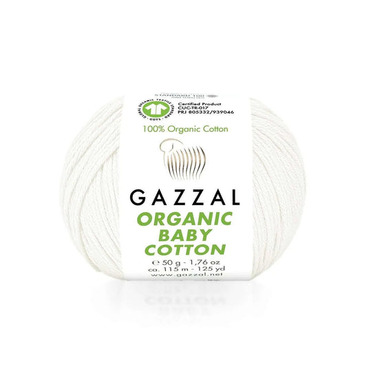 Gazzal Organic Baby Cotton Baumwolle Gazzal