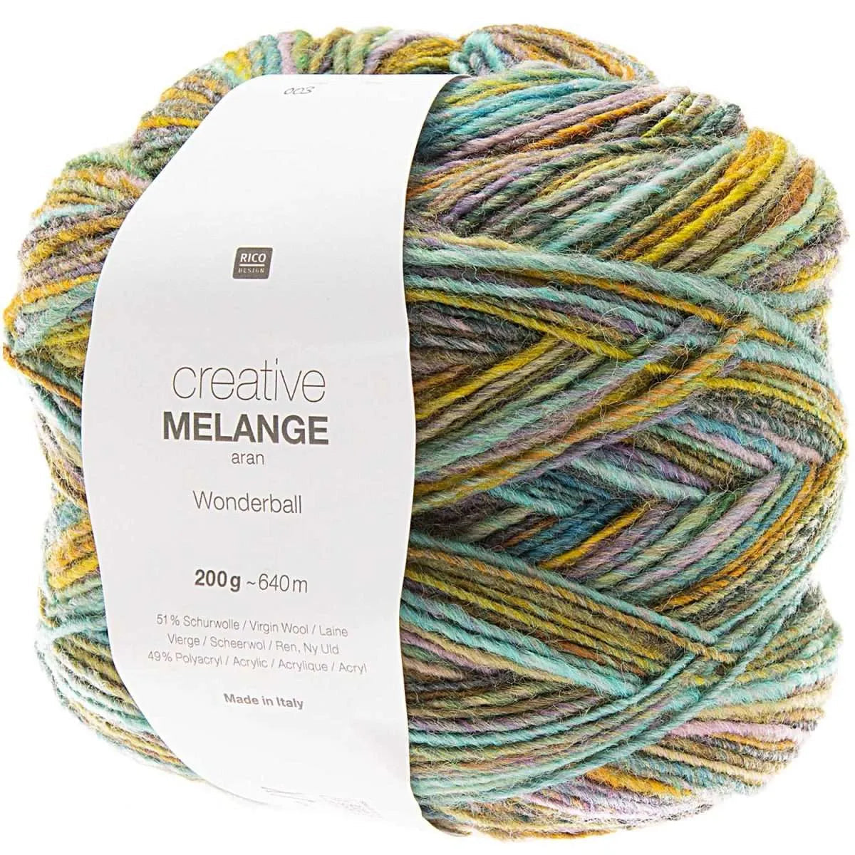 Rico Design Creative Melange Aran Wonderball 200g Rico Design
