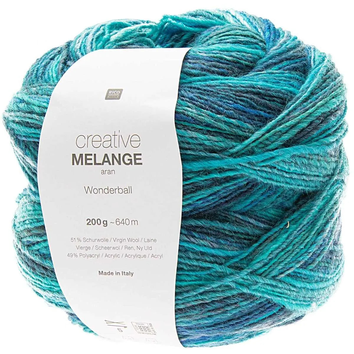 Rico Design Creative Melange Aran Wonderball 200g Rico Design