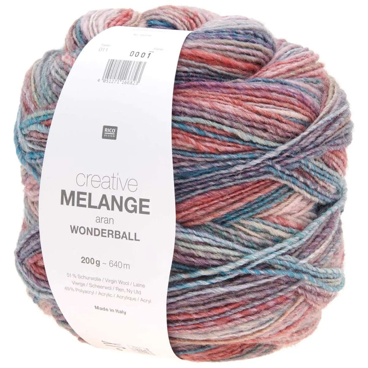 Rico Design Creative Melange Aran Wonderball 200g Rico Design