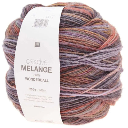 Rico Design Creative Melange Aran Wonderball 200g Rico Design