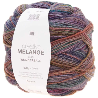 Rico Design Creative Melange Aran Wonderball 200g Rico Design