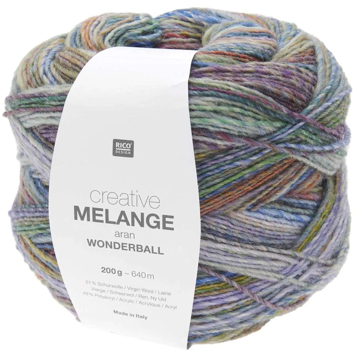 Rico Design Creative Melange Aran Wonderball 200g Rico Design