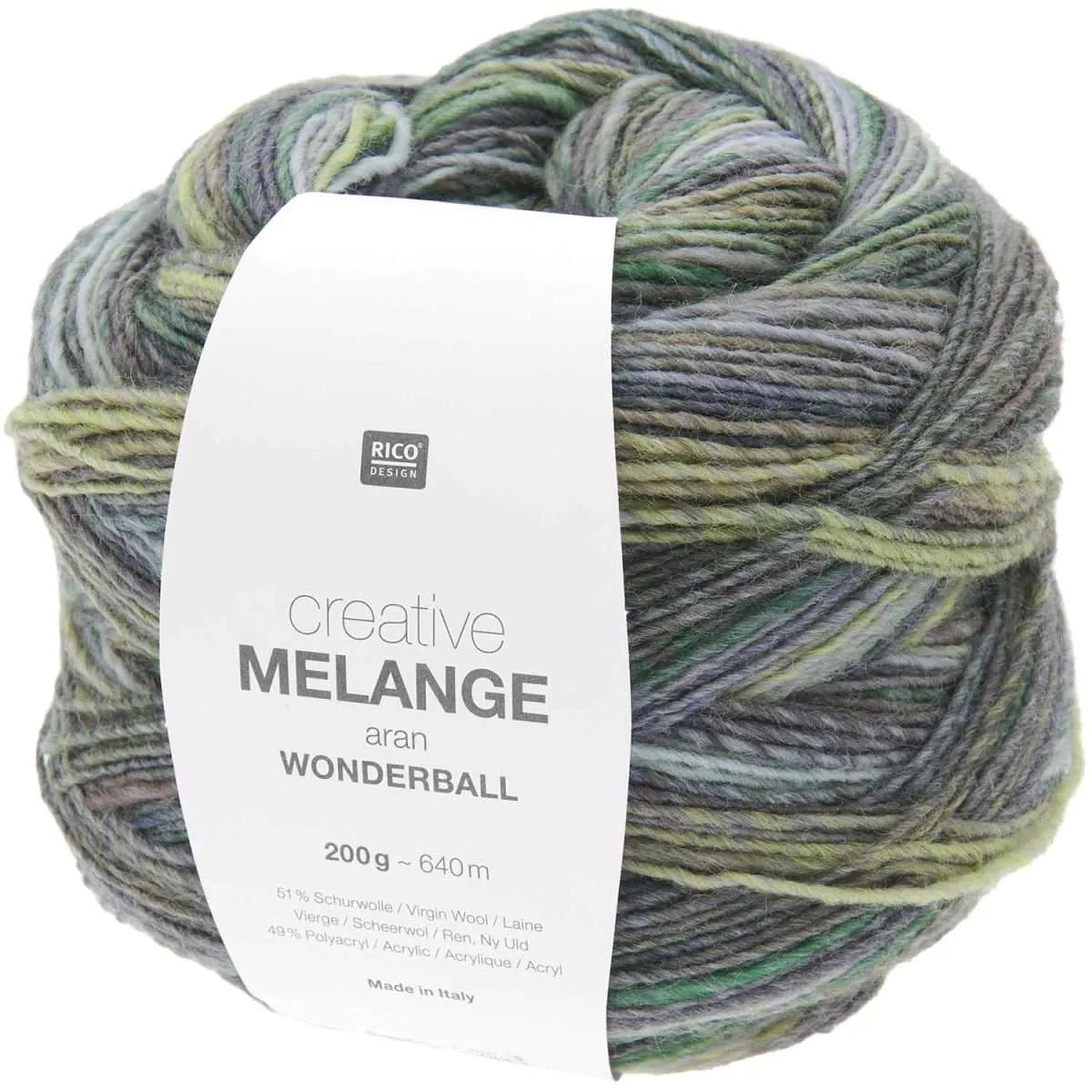 Rico Design Creative Melange Aran Wonderball 200g Rico Design