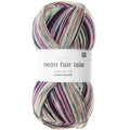 Rico Design Socks Neon Fair Isle 4-fädig Sockenwolle Rico Design