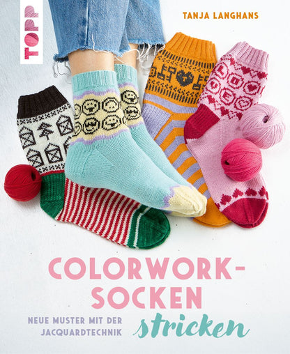 Colorwork-Socken stricken Topp