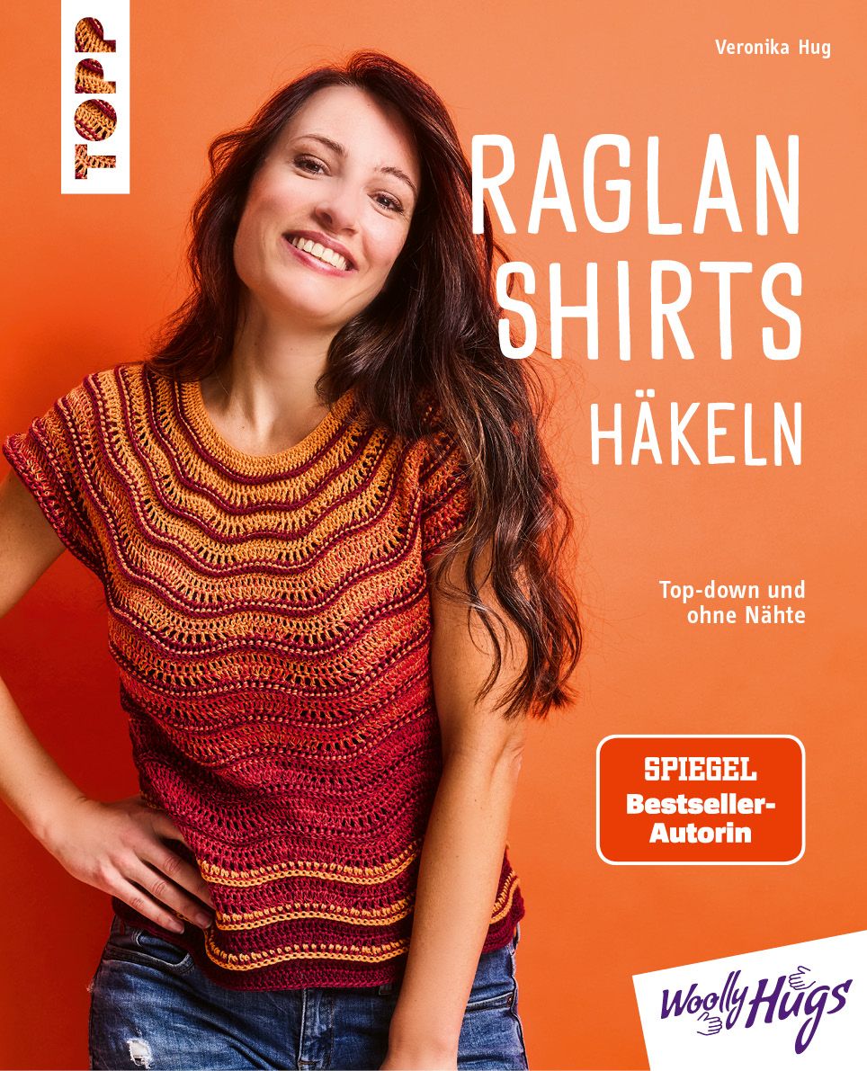 Raglan-Shirts häkeln Topp