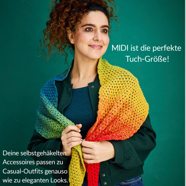 Midi-Tücher häkeln Topp