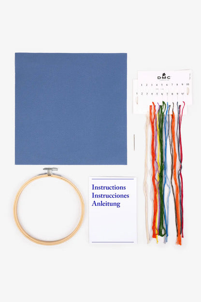 3 Kits point de croix – Le Van Orange Anchor