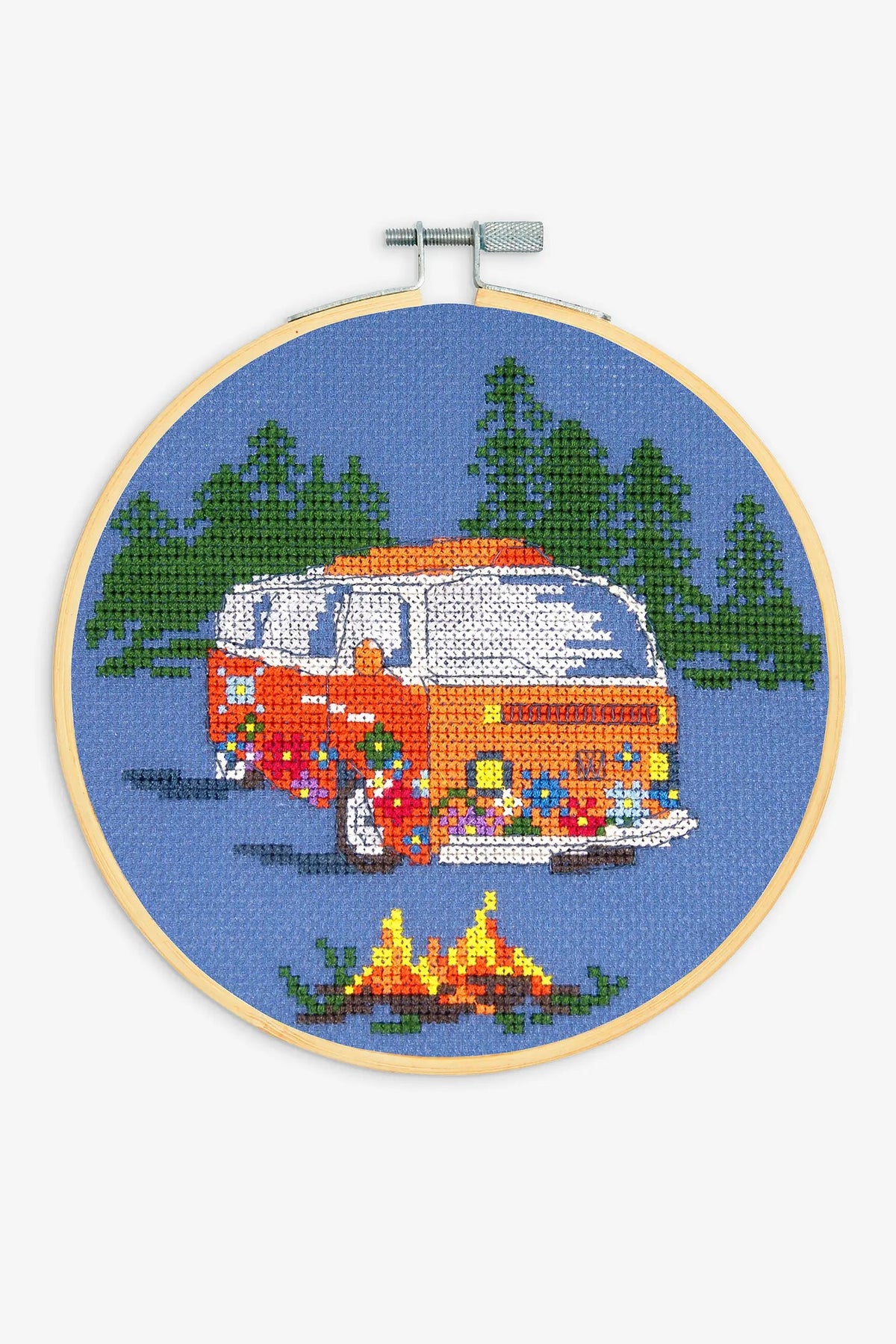 3 Kits point de croix – Le Van Orange Anchor