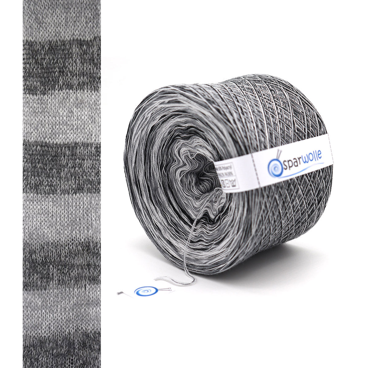 Bobbel Farbverlaufsgarn, Stripes II SparWolle
