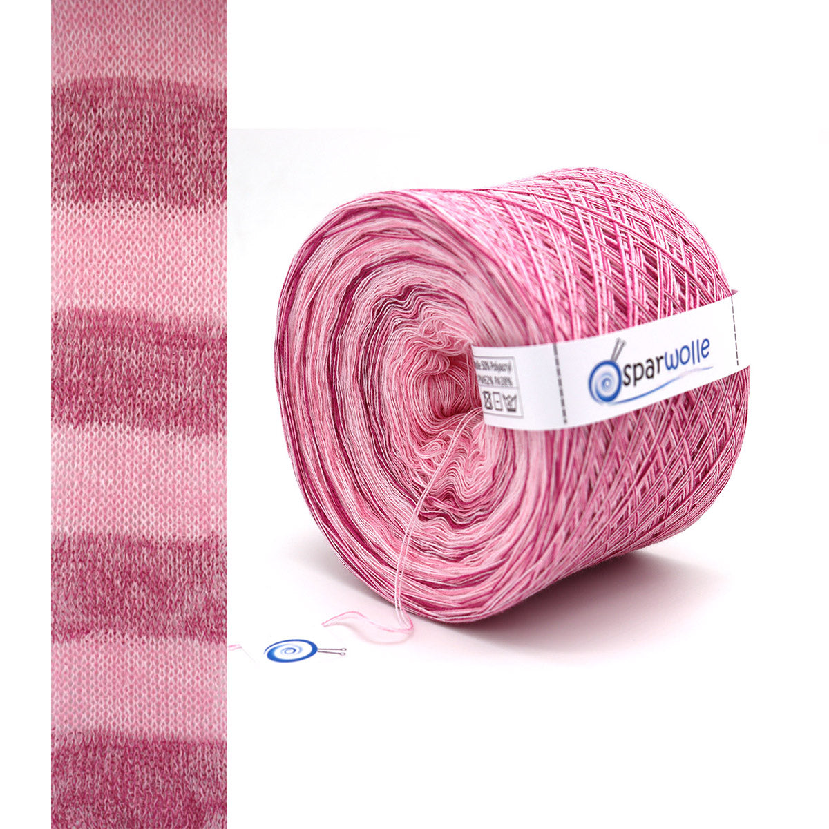 Bobbel Farbverlaufsgarn, Stripes II SparWolle